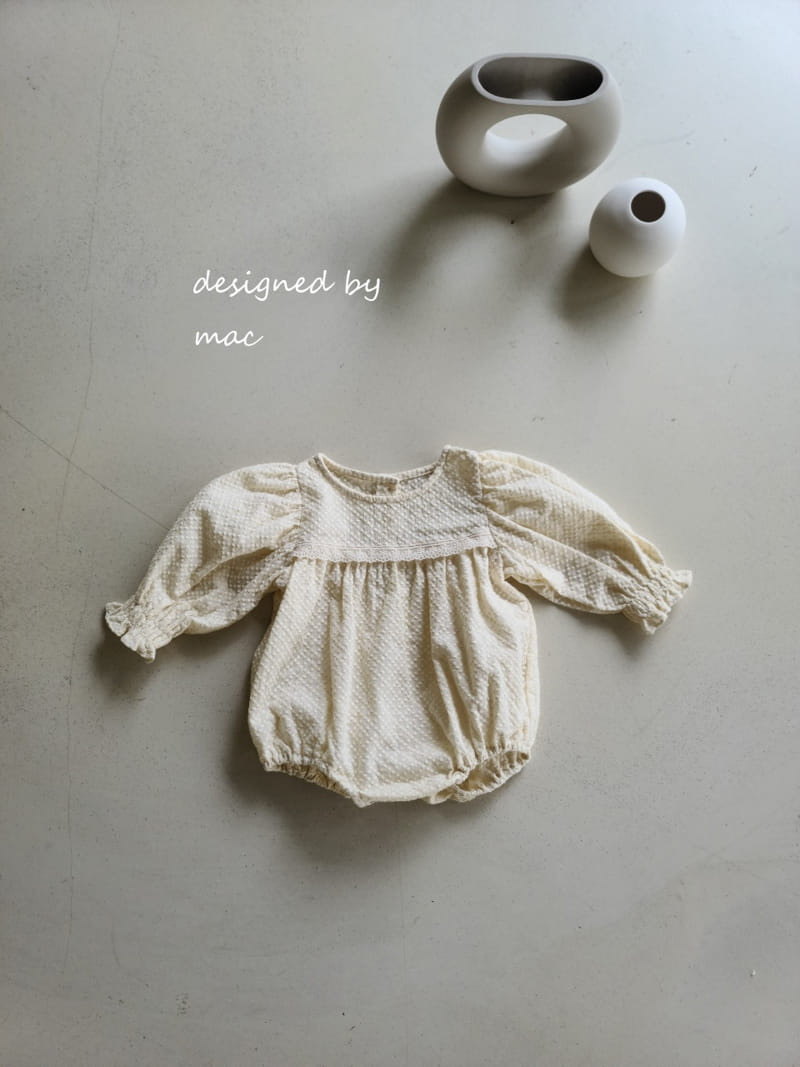MAC - Korean Children Fashion - #Kfashion4kids - Embroidery Angel Bodysuit - 10