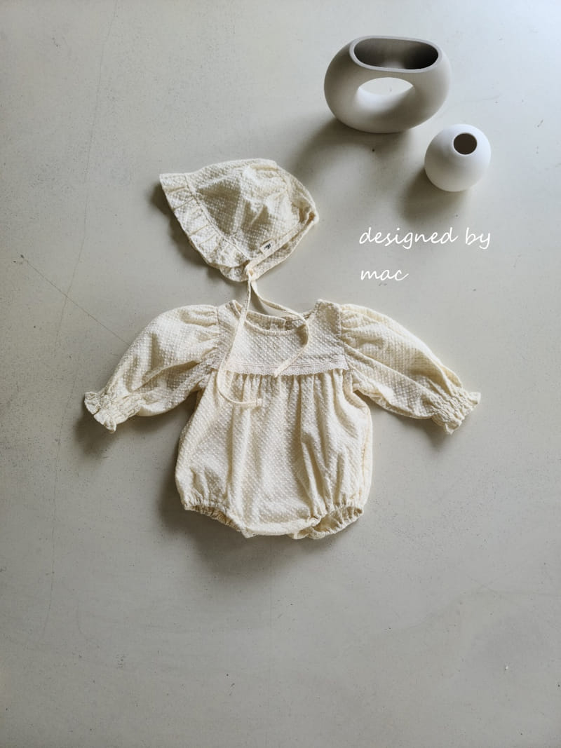 MAC - Korean Children Fashion - #Kfashion4kids - Embroidery Angel Bodysuit - 12