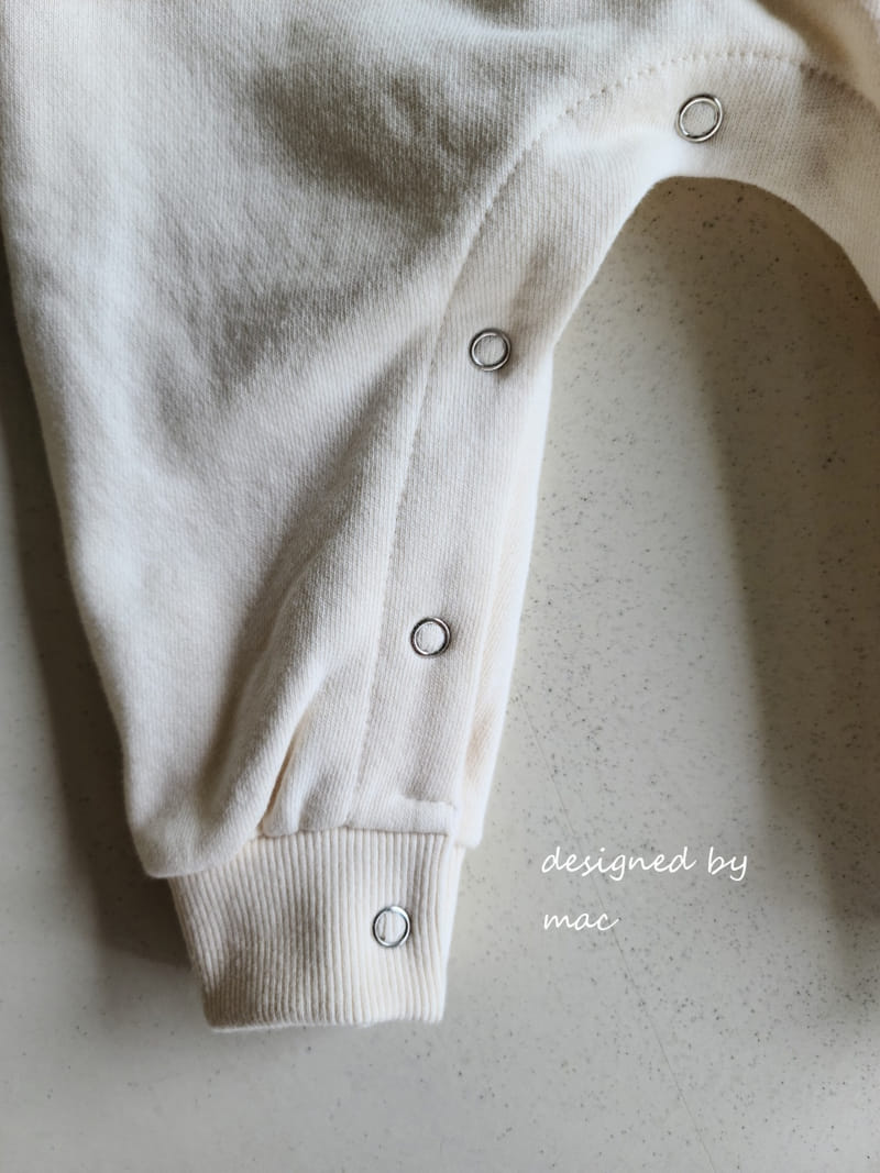 MAC - Korean Children Fashion - #Kfashion4kids - Tery Dungarees Bodysuit - 7