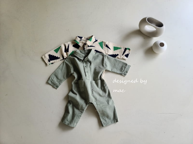 MAC - Korean Children Fashion - #Kfashion4kids - Collar Jumpsuit - 10