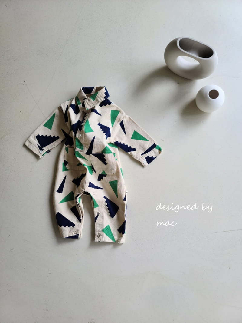 MAC - Korean Children Fashion - #Kfashion4kids - Collar Jumpsuit - 11