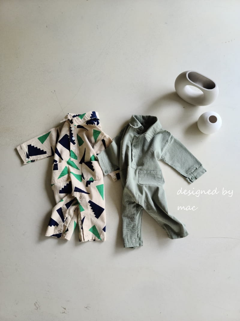 MAC - Korean Children Fashion - #Kfashion4kids - Collar Jumpsuit - 8