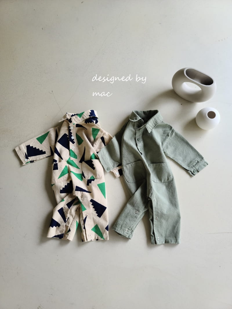 MAC - Korean Children Fashion - #Kfashion4kids - Collar Jumpsuit - 9