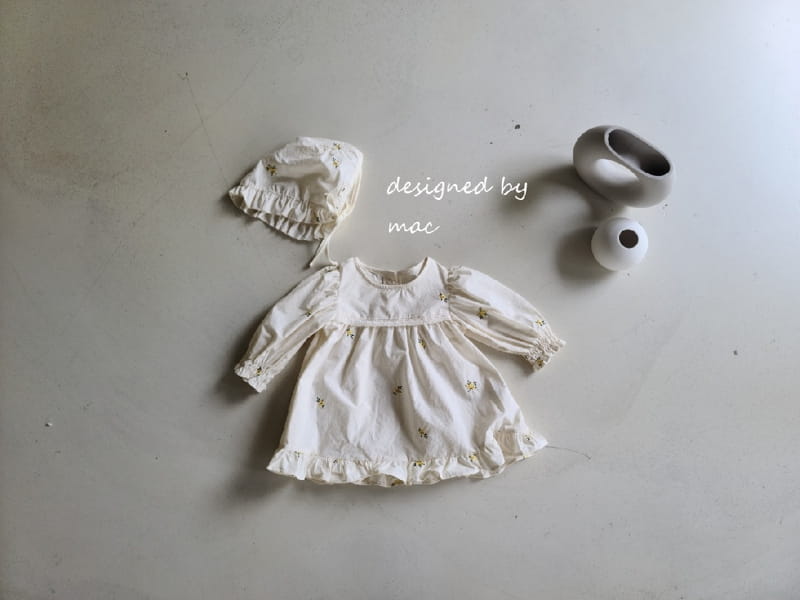 MAC - Korean Children Fashion - #Kfashion4kids - Embroidery Angel One-piece - 11