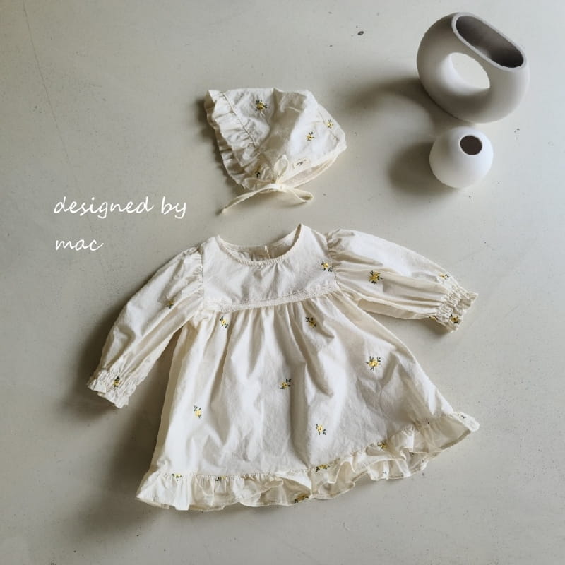 MAC - Korean Children Fashion - #Kfashion4kids - Embroidery Angel One-piece - 2