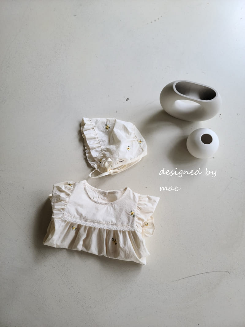MAC - Korean Children Fashion - #Kfashion4kids - Embroidery Angel One-piece - 4