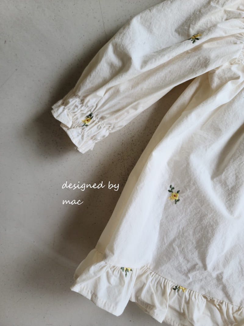 MAC - Korean Children Fashion - #Kfashion4kids - Embroidery Angel One-piece - 6
