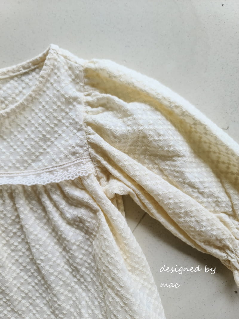 MAC - Korean Children Fashion - #Kfashion4kids - Embroidery Angel One-piece - 8