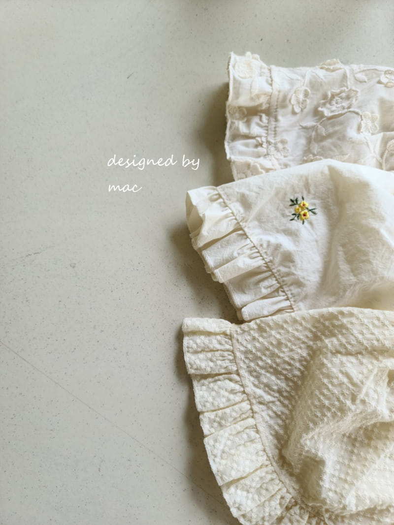 MAC - Korean Children Fashion - #Kfashion4kids - Embroidery Bonnet - 2