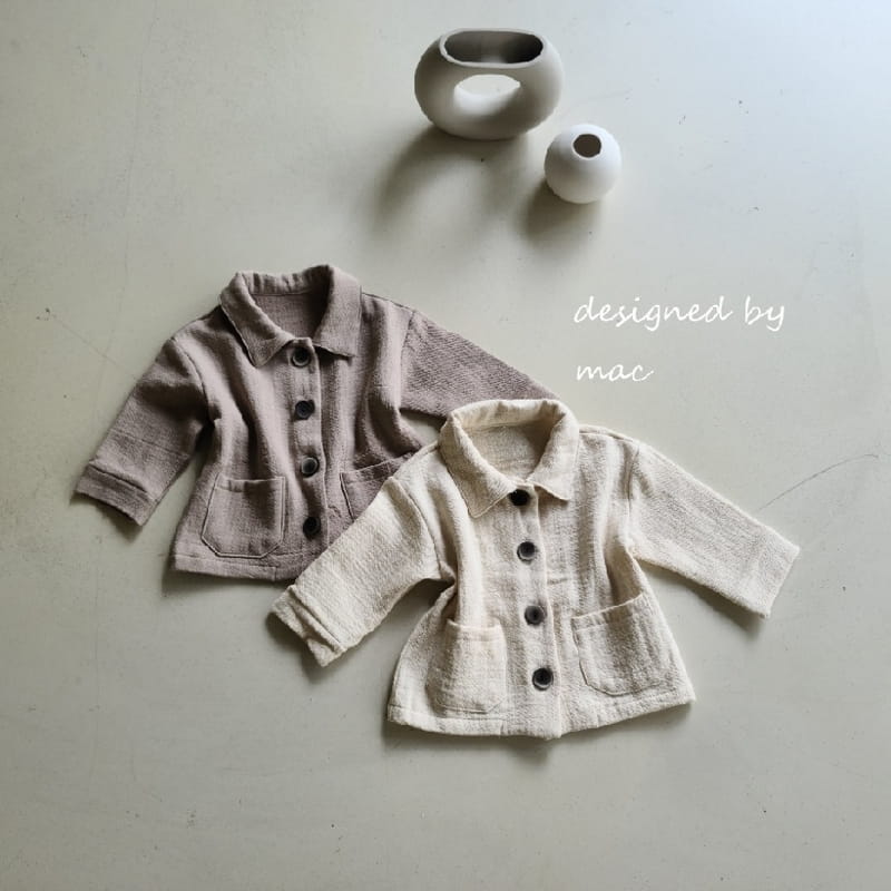 MAC - Korean Children Fashion - #Kfashion4kids - Collar Jacket