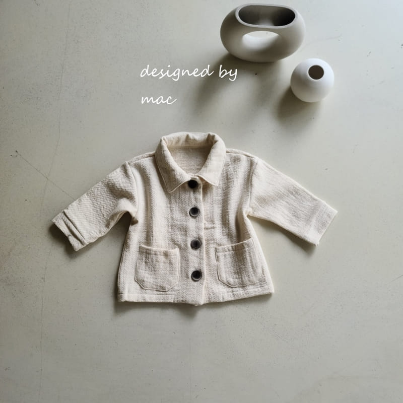 MAC - Korean Children Fashion - #Kfashion4kids - Collar Jacket - 4