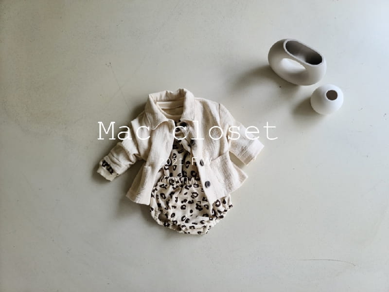 MAC - Korean Children Fashion - #Kfashion4kids - Tiger Top Bottom Set - 4
