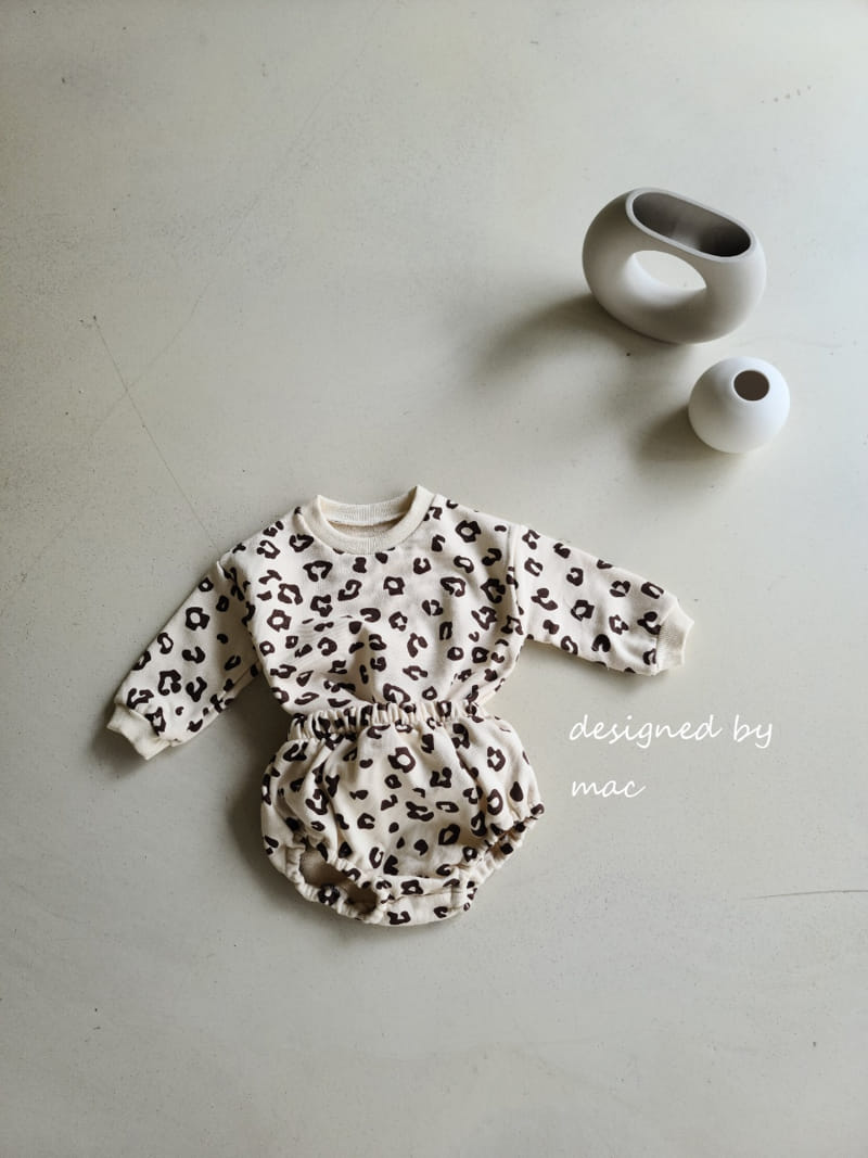 MAC - Korean Children Fashion - #Kfashion4kids - Tiger Top Bottom Set - 8