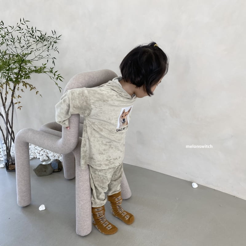MELON SWITCH - Korean Children Fashion - #Kfashion4kids - Shiba Top Bottom Set - 2