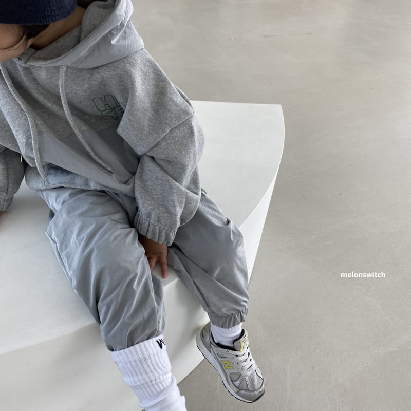 MELON SWITCH - Korean Children Fashion - #Kfashion4kids - Stone Hood Sweatshirt