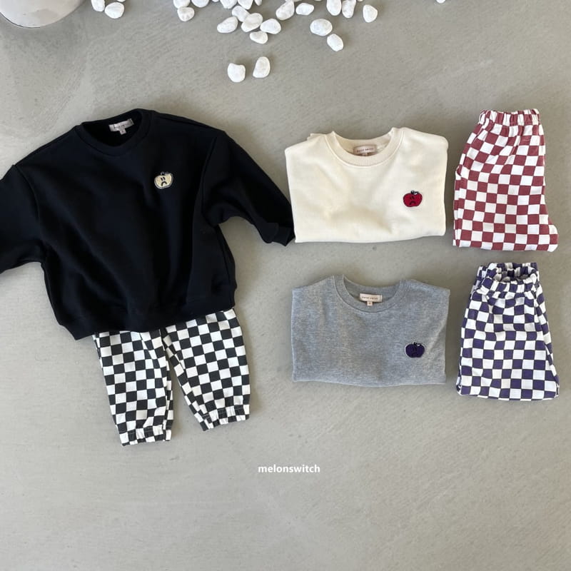 MELON SWITCH - Korean Children Fashion - #Kfashion4kids - Apple Top Bottom Set - 2