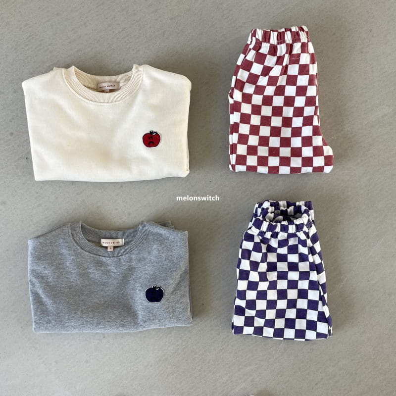 MELON SWITCH - Korean Children Fashion - #Kfashion4kids - Apple Top Bottom Set - 5