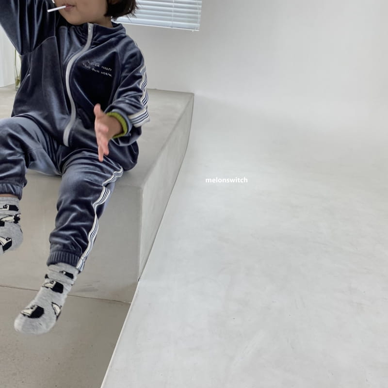 MELON SWITCH - Korean Children Fashion - #Kfashion4kids - Velvet Jogger Pants - 10