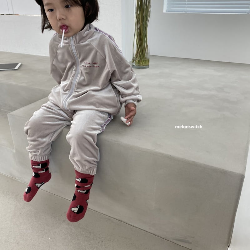 MELON SWITCH - Korean Children Fashion - #Kfashion4kids - Velvet Jogger Pants - 2