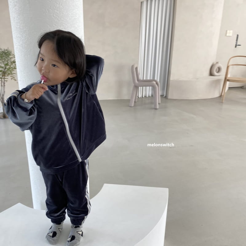 MELON SWITCH - Korean Children Fashion - #Kfashion4kids - Velvet Jogger Pants - 9