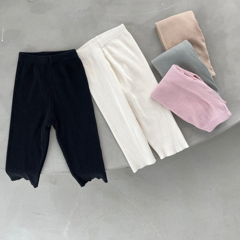 MELON SWITCH - Korean Children Fashion - #Kfashion4kids - Rib Pants - 5