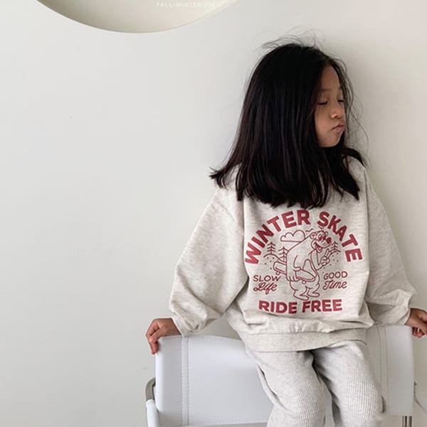 MIGNON - Korean Children Fashion - #Kfashion4kids - Free Bear Sweatshirt