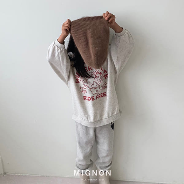 MIGNON - Korean Children Fashion - #Kfashion4kids - Free Bear Sweatshirt - 4