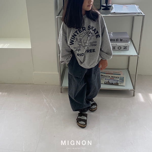 MIGNON - Korean Children Fashion - #Kfashion4kids - Free Bear Sweatshirt - 8