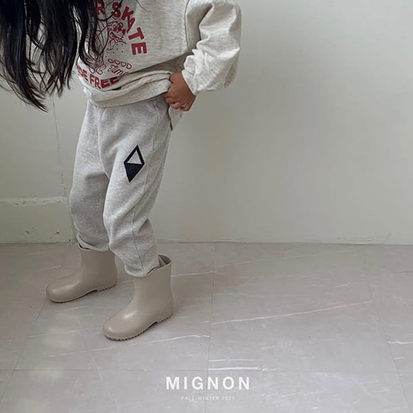 MIGNON - Korean Children Fashion - #Kfashion4kids - Waffle Training Pants - 6