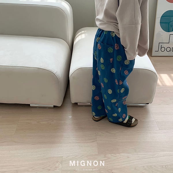MIGNON - Korean Children Fashion - #Kfashion4kids - Mix Smile Pants - 3