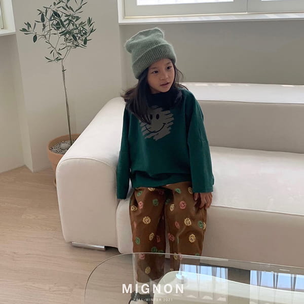 MIGNON - Korean Children Fashion - #Kfashion4kids - Mix Smile Pants - 8