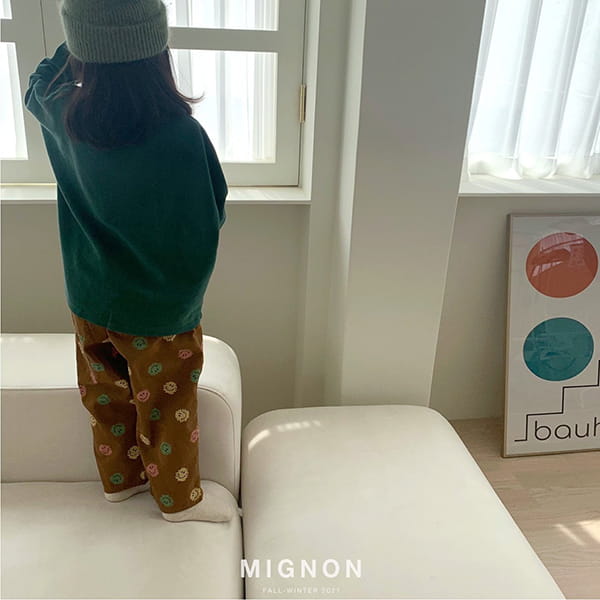 MIGNON - Korean Children Fashion - #Kfashion4kids - Mix Smile Pants - 9
