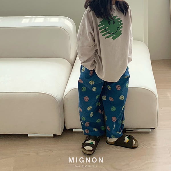 MIGNON - Korean Children Fashion - #Kfashion4kids - New Smile Tee