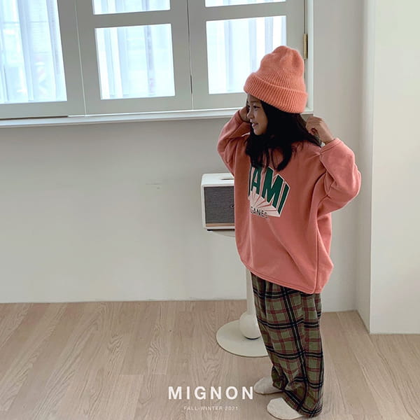 MIGNON - Korean Children Fashion - #Kfashion4kids - Farm's Check Pants - 12