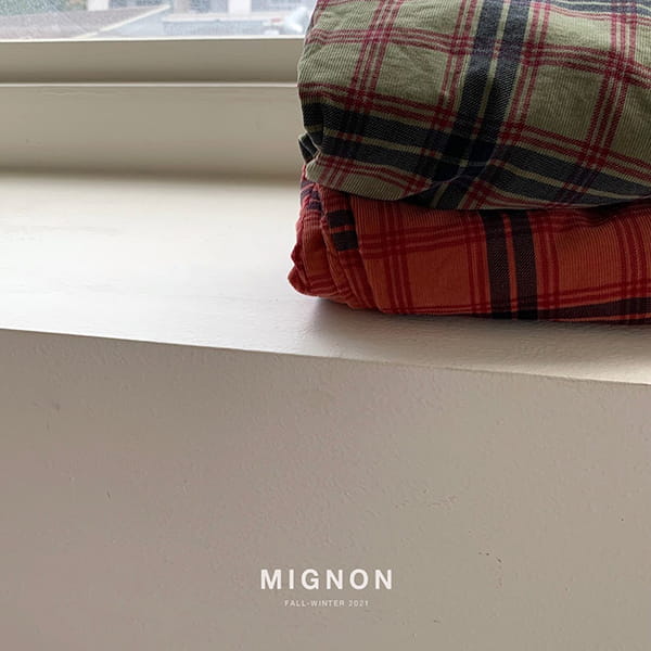 MIGNON - Korean Children Fashion - #Kfashion4kids - Farm's Check Pants - 2