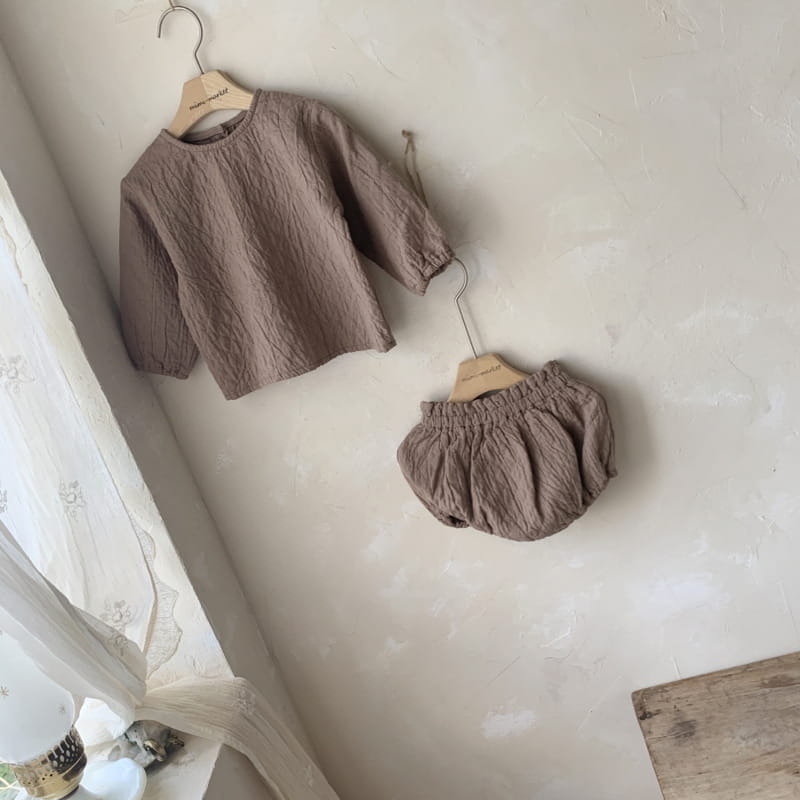 MIMI MARKET - Korean Children Fashion - #Kfashion4kids - Dia Top Bottom Set - 11