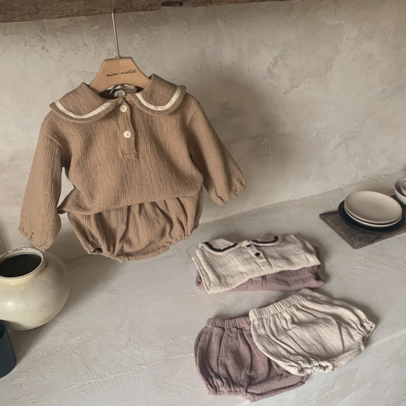 MIMI MARKET - Korean Children Fashion - #Kfashion4kids - Cos Top Bottom Set
