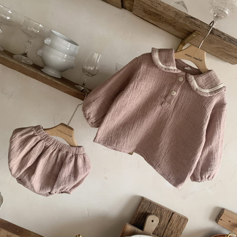 MIMI MARKET - Korean Children Fashion - #Kfashion4kids - Cos Top Bottom Set - 3
