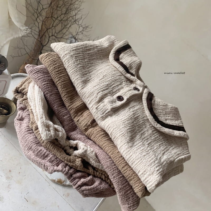 MIMI MARKET - Korean Children Fashion - #Kfashion4kids - Cos Top Bottom Set - 5