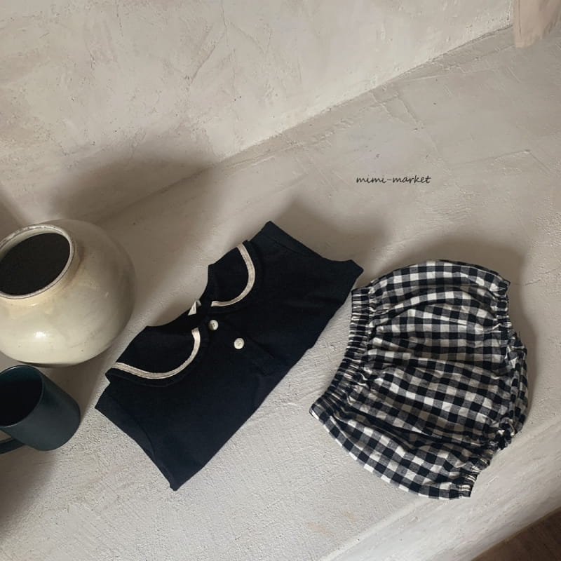 MIMI MARKET - Korean Children Fashion - #Kfashion4kids - Sailor Top Bottom Set - 3