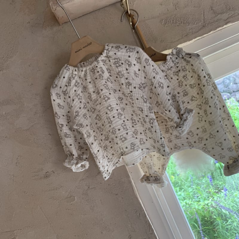 MIMI MARKET - Korean Children Fashion - #Kfashion4kids - Gumi Top Bottom Set - 5