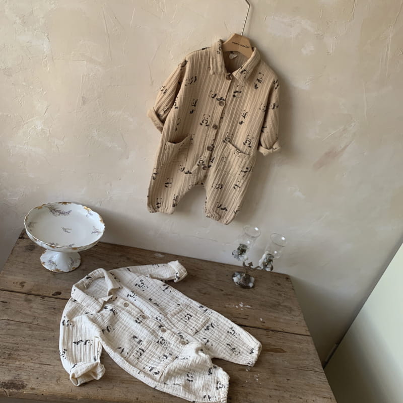 MIMI MARKET - Korean Children Fashion - #Kfashion4kids - Panda Bodysuit - 4