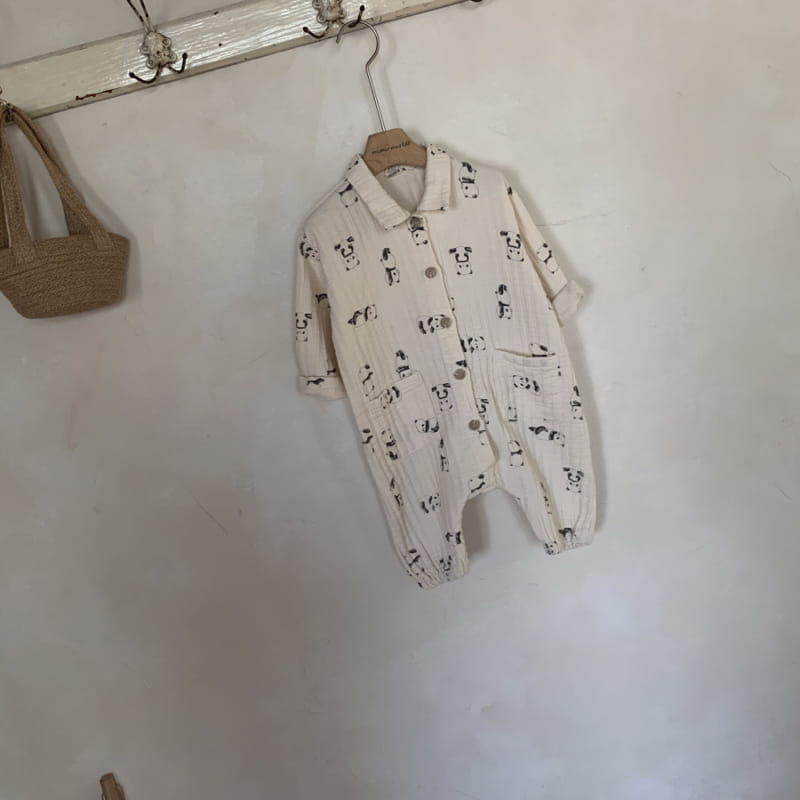 MIMI MARKET - Korean Children Fashion - #Kfashion4kids - Panda Bodysuit - 7
