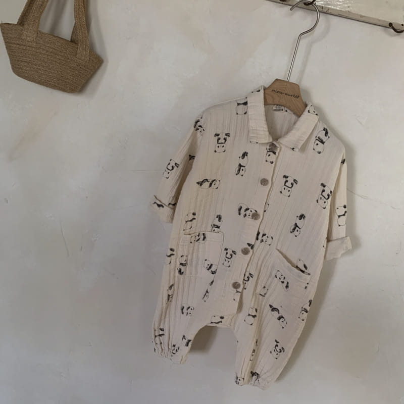 MIMI MARKET - Korean Children Fashion - #Kfashion4kids - Panda Bodysuit - 8