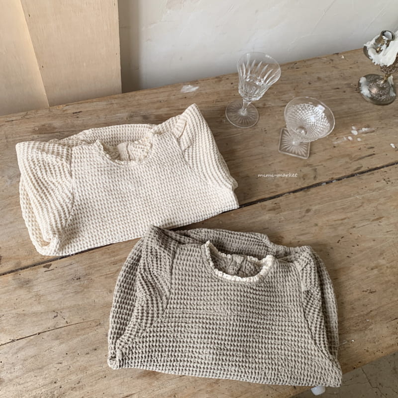 MIMI MARKET - Korean Children Fashion - #Kfashion4kids - Waffle Bodysuit - 5