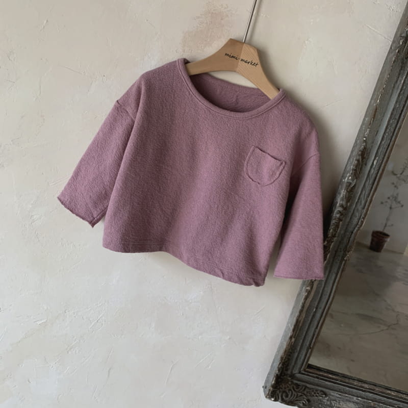 MIMI MARKET - Korean Children Fashion - #Kfashion4kids - Pocket Tee - 12