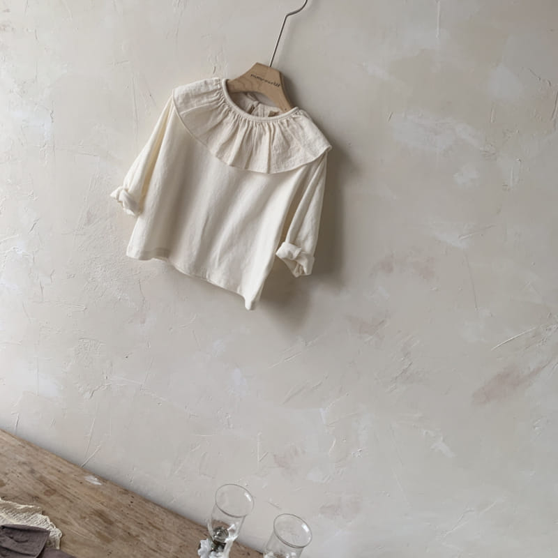 MIMI MARKET - Korean Children Fashion - #Kfashion4kids - Anjuo Collar Tee - 12