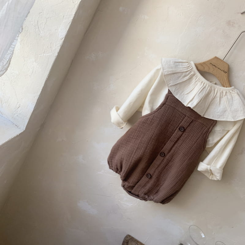 MIMI MARKET - Korean Children Fashion - #Kfashion4kids - Anjuo Collar Tee - 6
