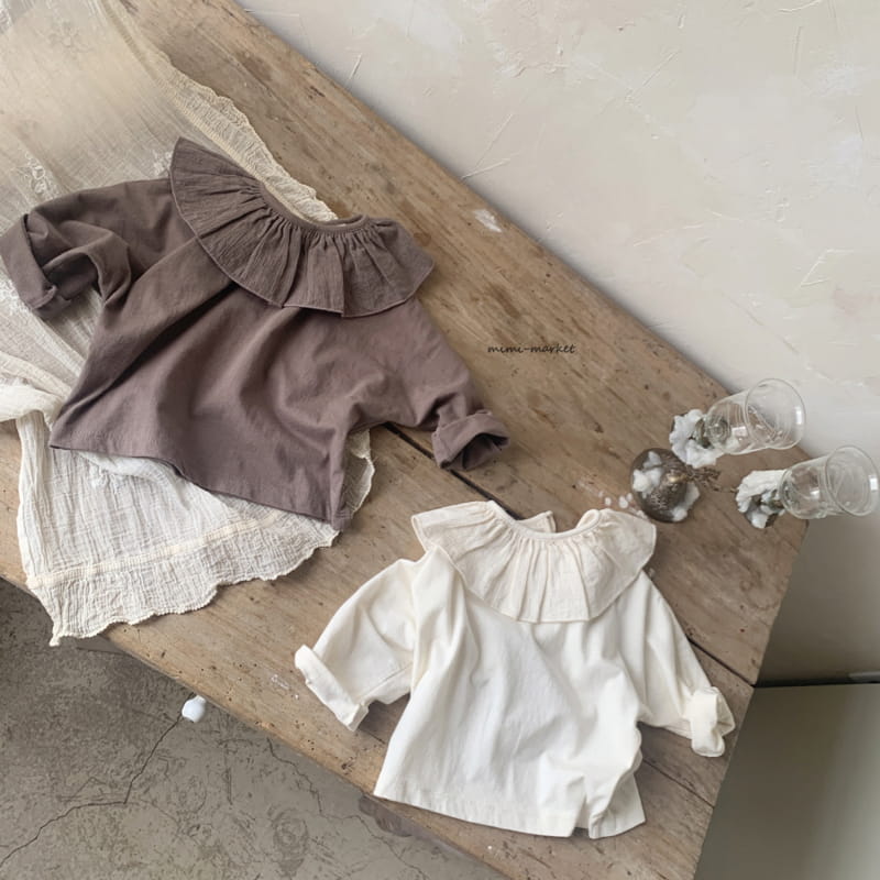 MIMI MARKET - Korean Children Fashion - #Kfashion4kids - Anjuo Collar Tee - 7