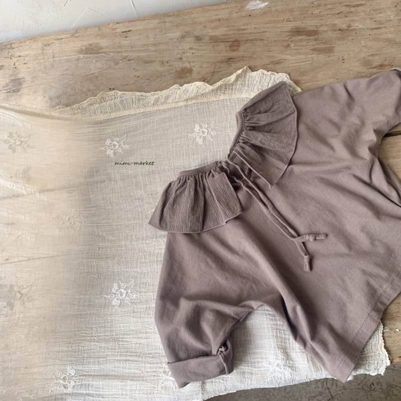 MIMI MARKET - Korean Children Fashion - #Kfashion4kids - Anjuo Collar Tee - 8